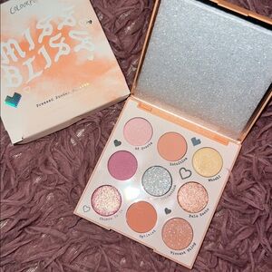 ColourPop Miss Bliss Palette with Soft Peach and Cream Hues